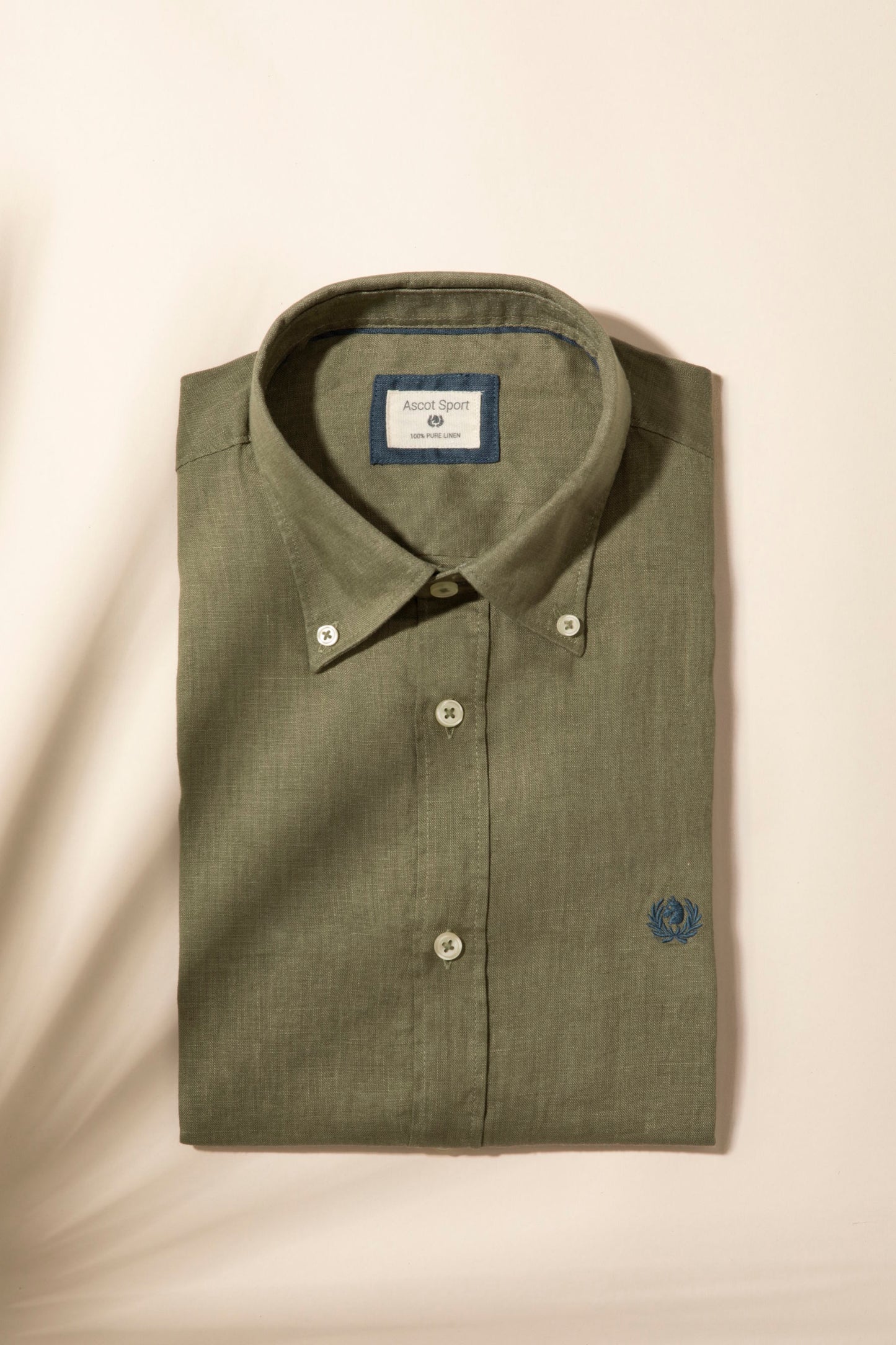 Camicia Button Down in 100% puro lino