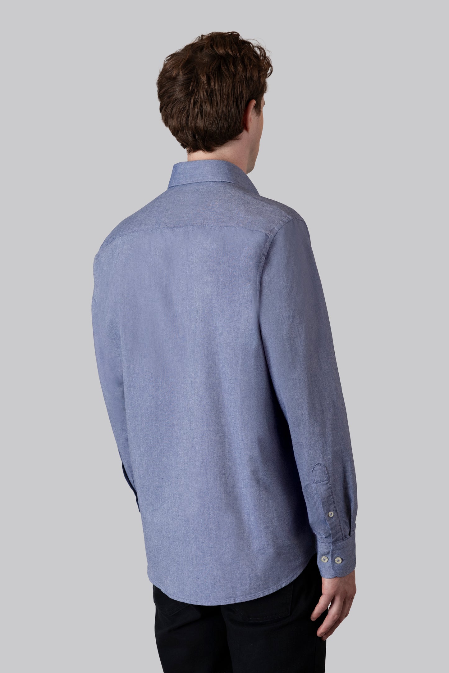 Camicia Camicia in oxford di cotone con taschino e collo button down