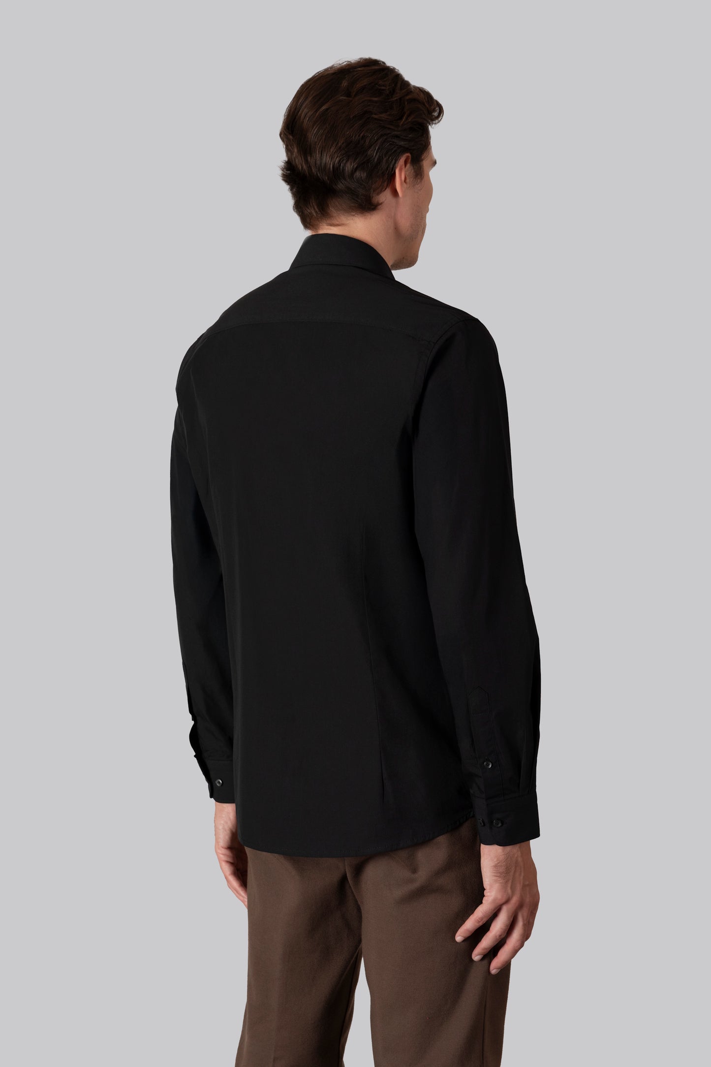 Camicia collo classico in 100% cotone Fil à Fil