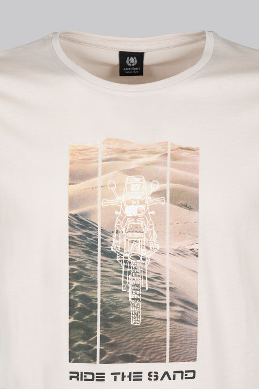 T-shirt con grafica fotografica