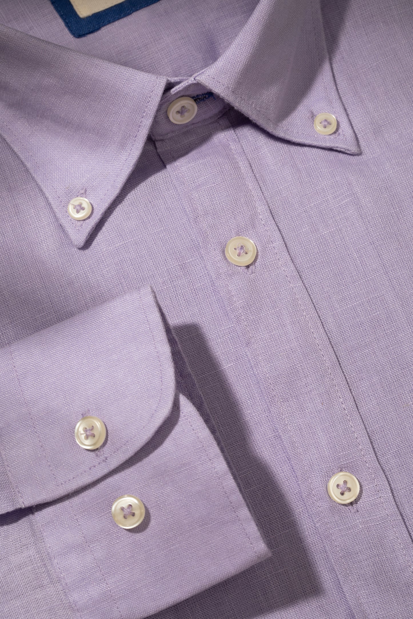 Button Down shirt in 100% pure linen