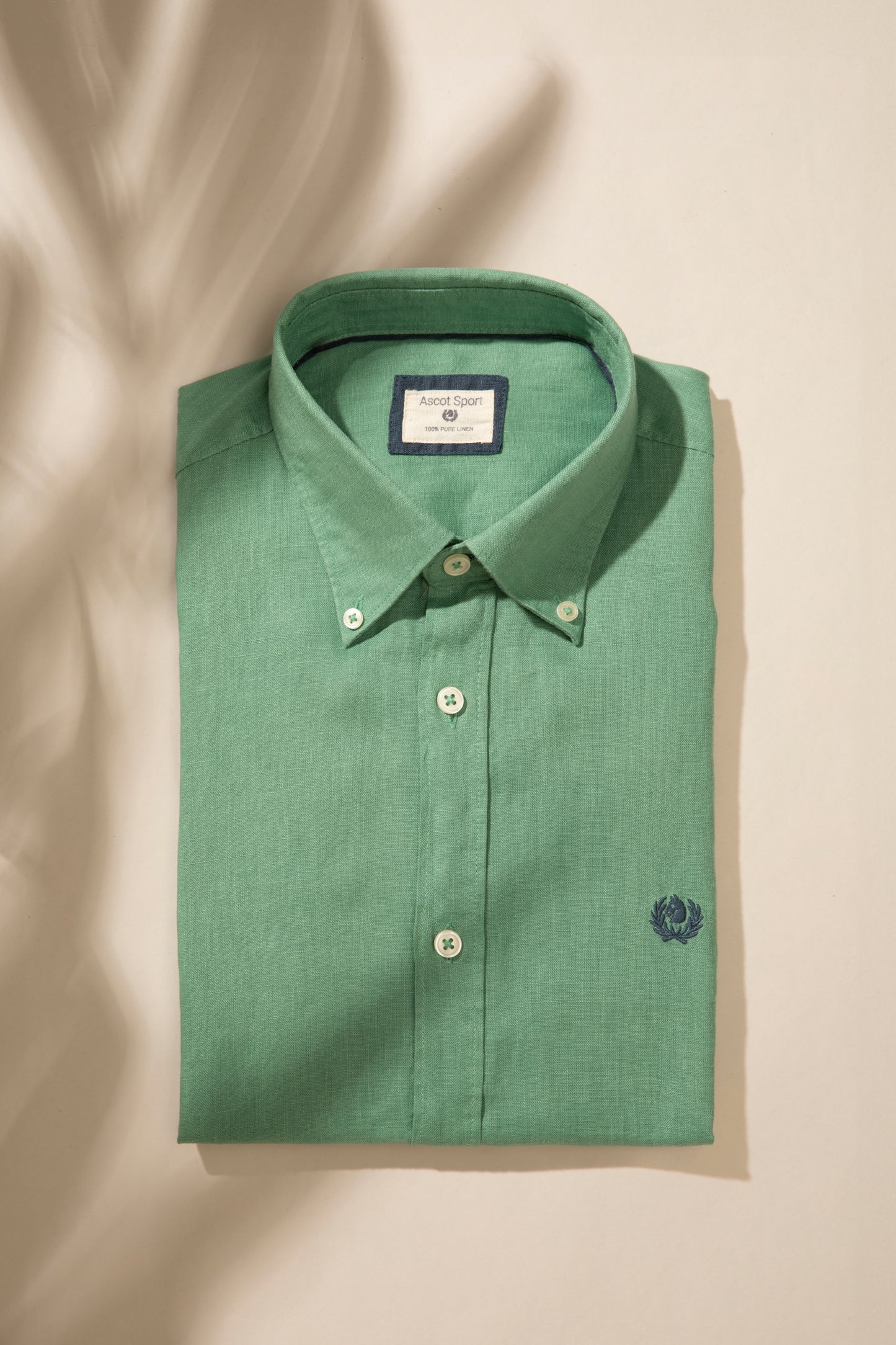 Button Down shirt in 100% pure linen