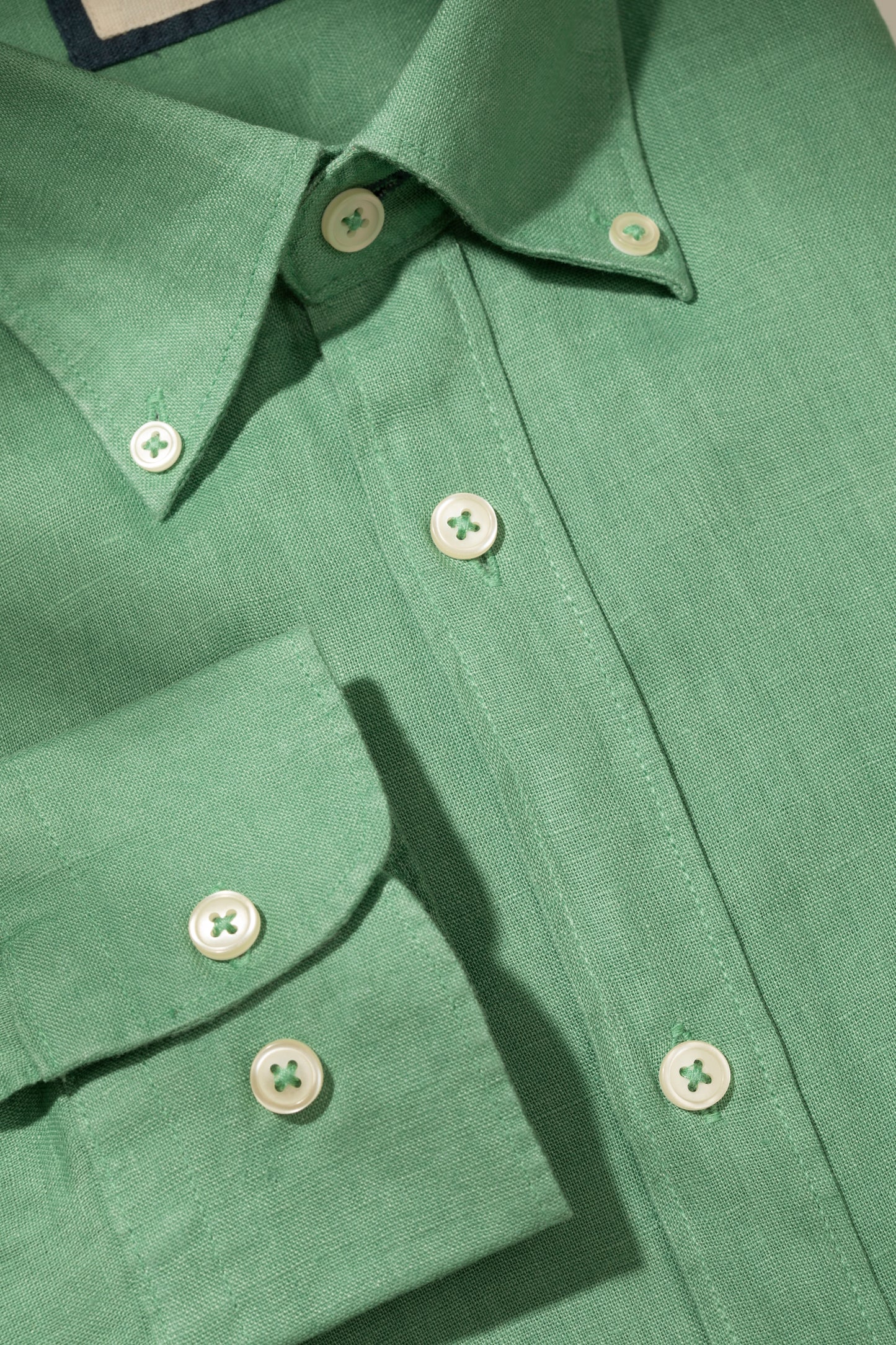 Button Down shirt in 100% pure linen