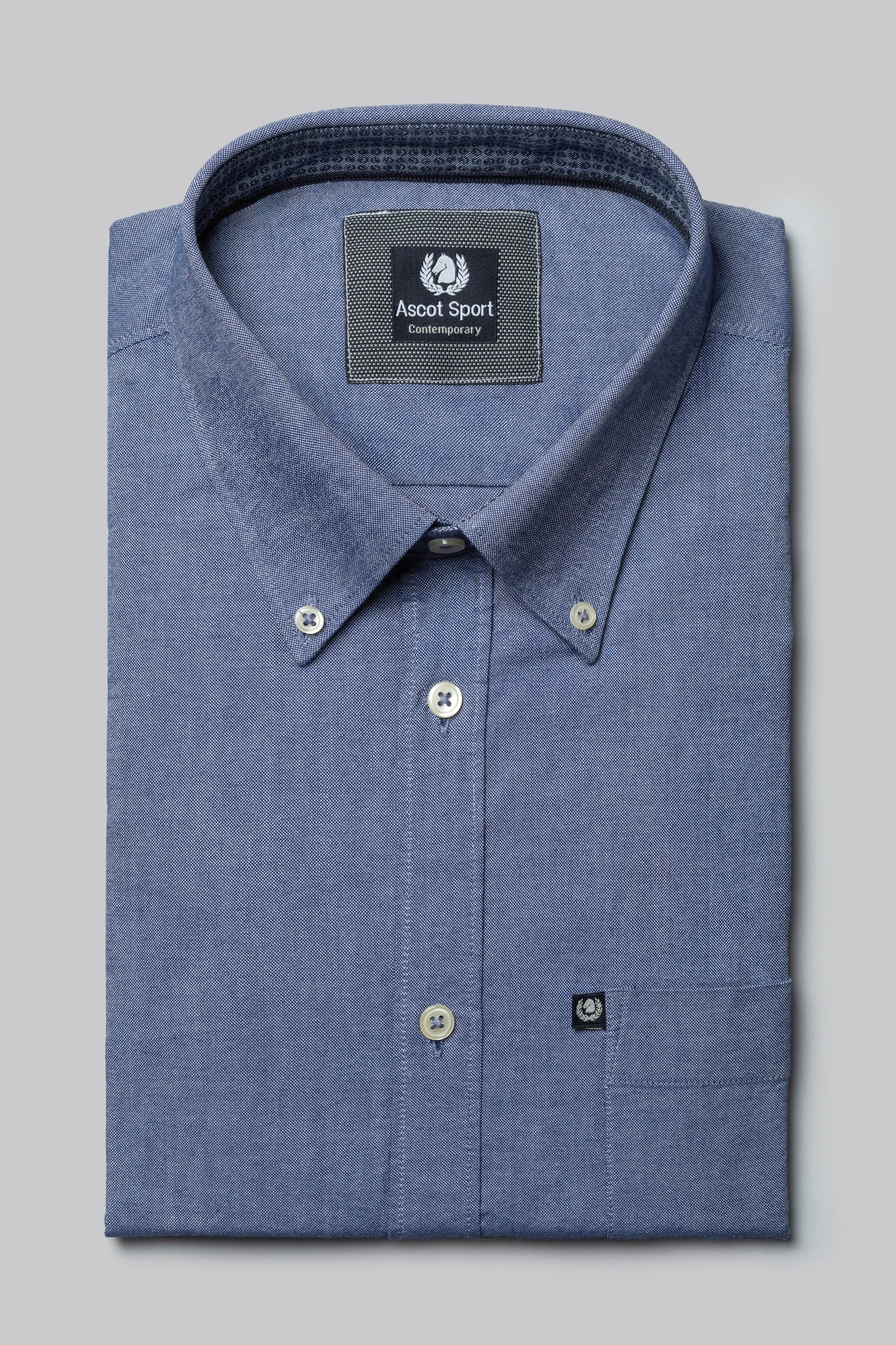 Camicia button down in oxford di cotone