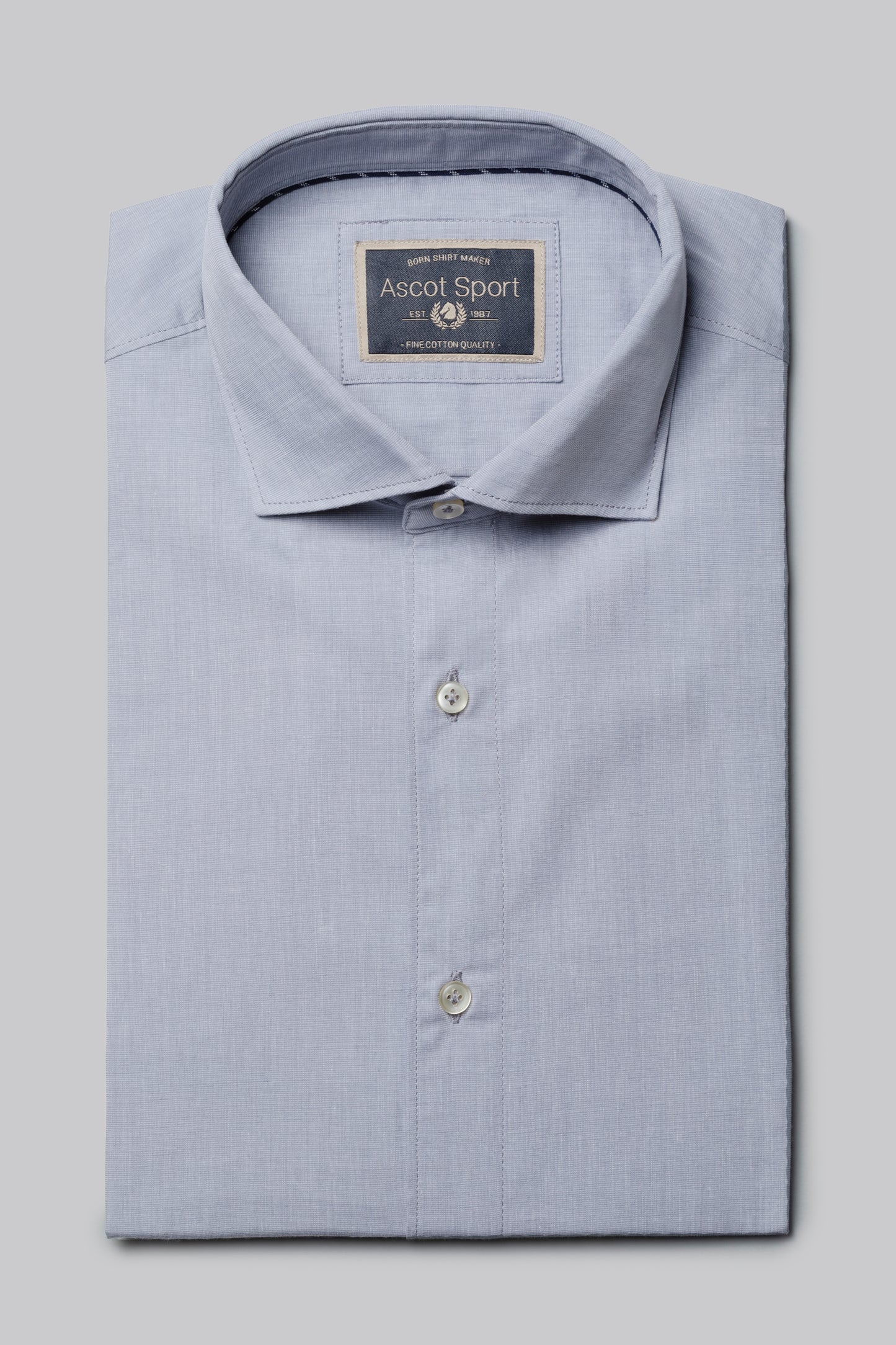 Camicia 100% cotone fil à fil