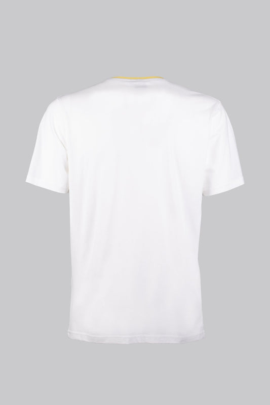 T-Shirt grafica e taschino