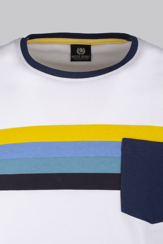 T-shirt con taschino