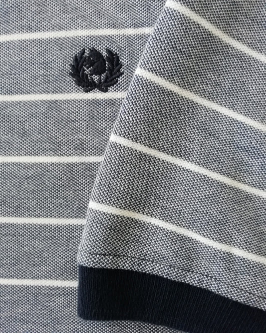 Striped polo shirt