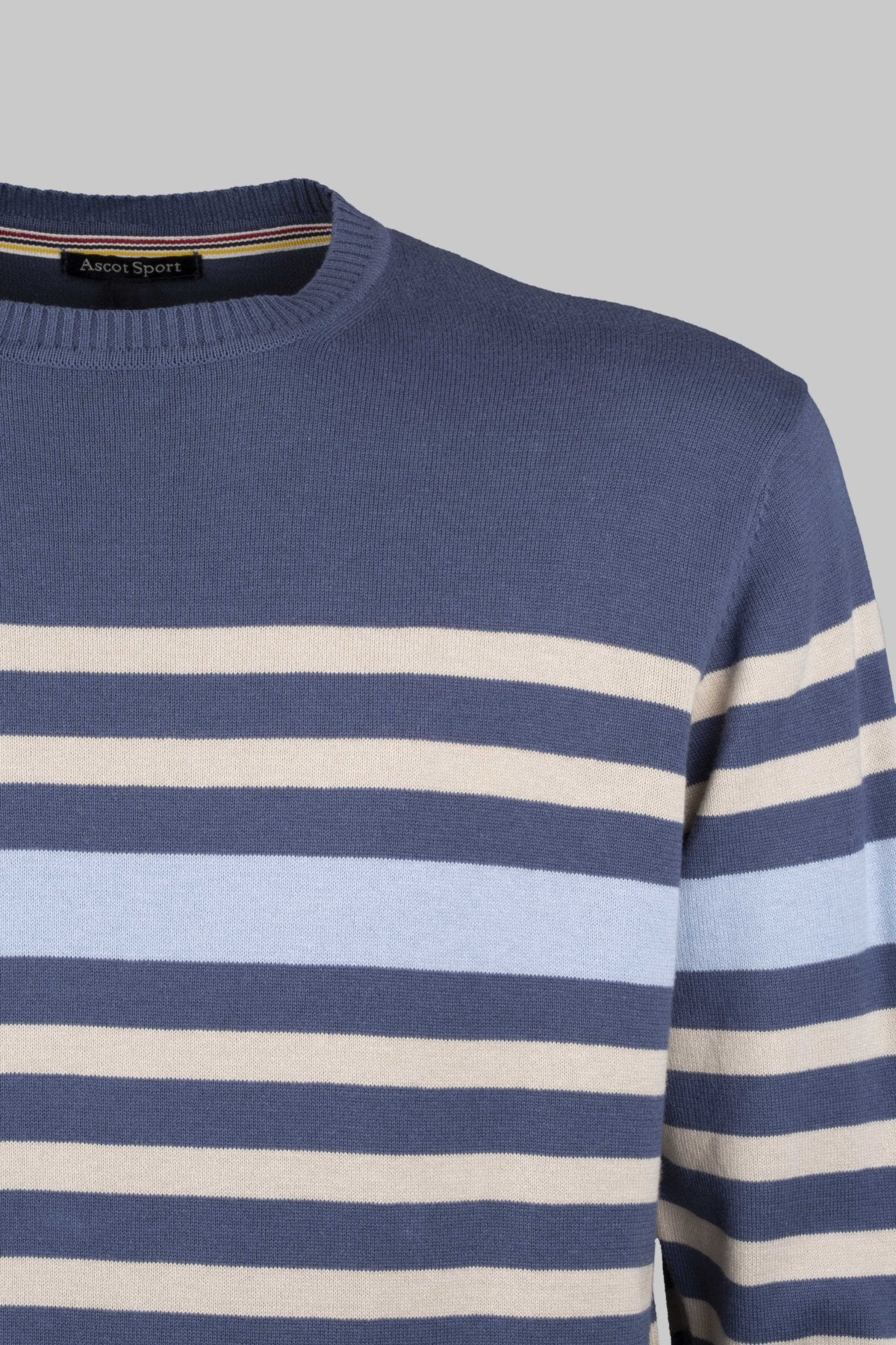 Striped 100% cotton shirt