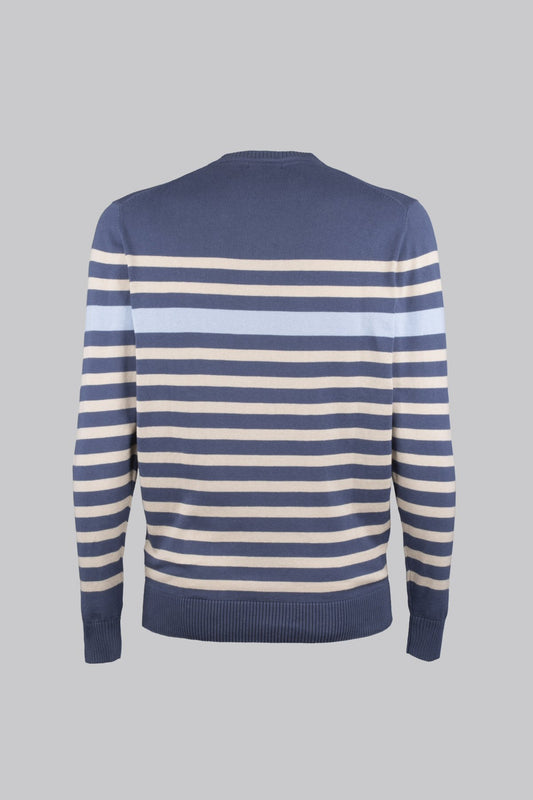 Striped 100% cotton shirt