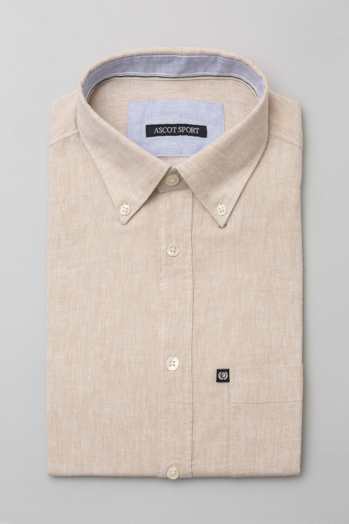 Camicia misto lino