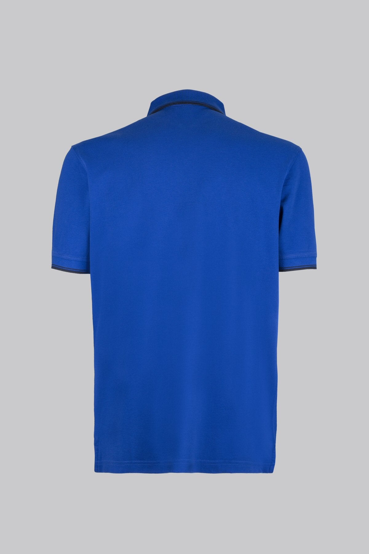 Piqué polo shirt with contrast