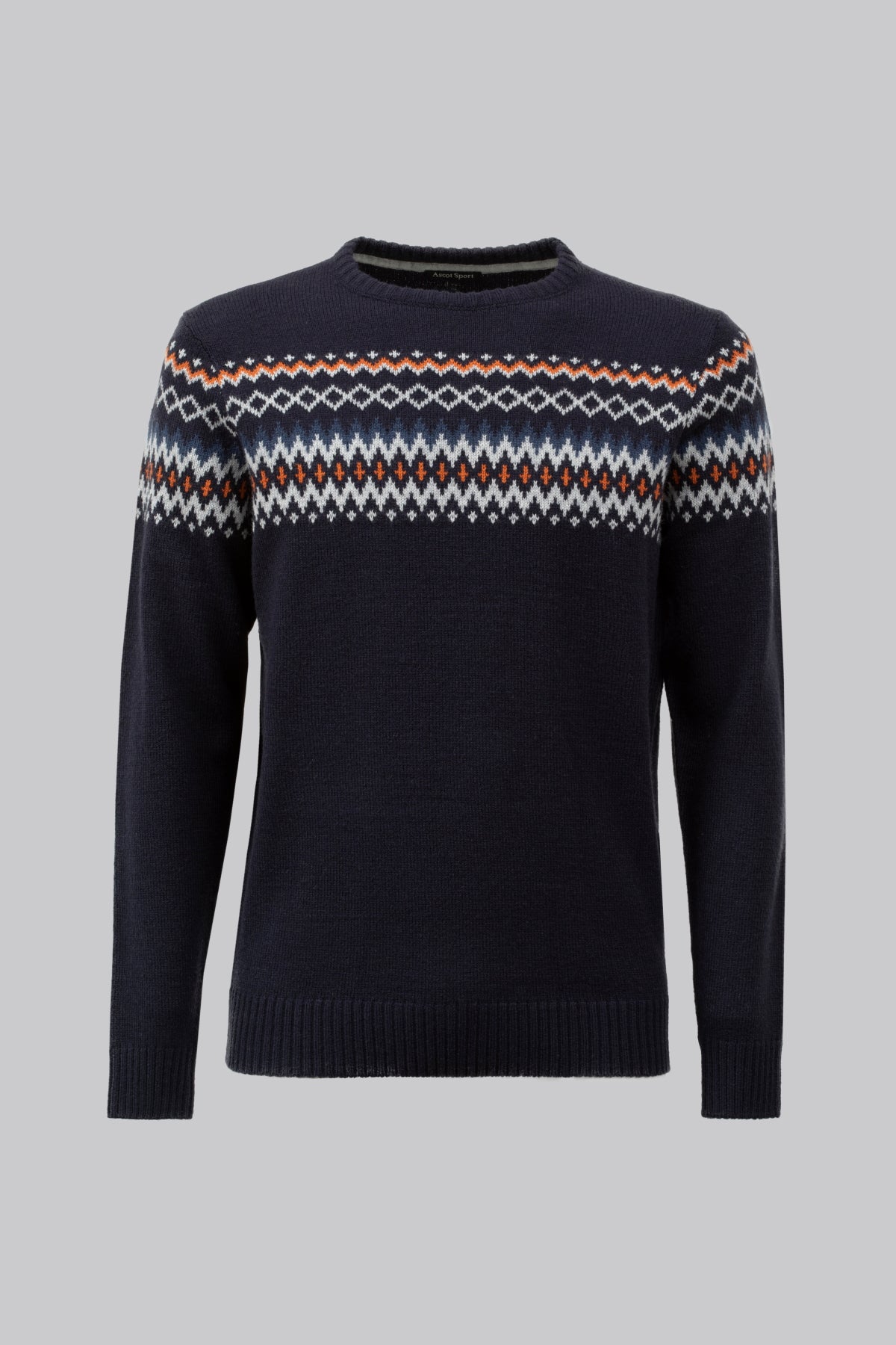 Maglia girocollo motivo “Norway”