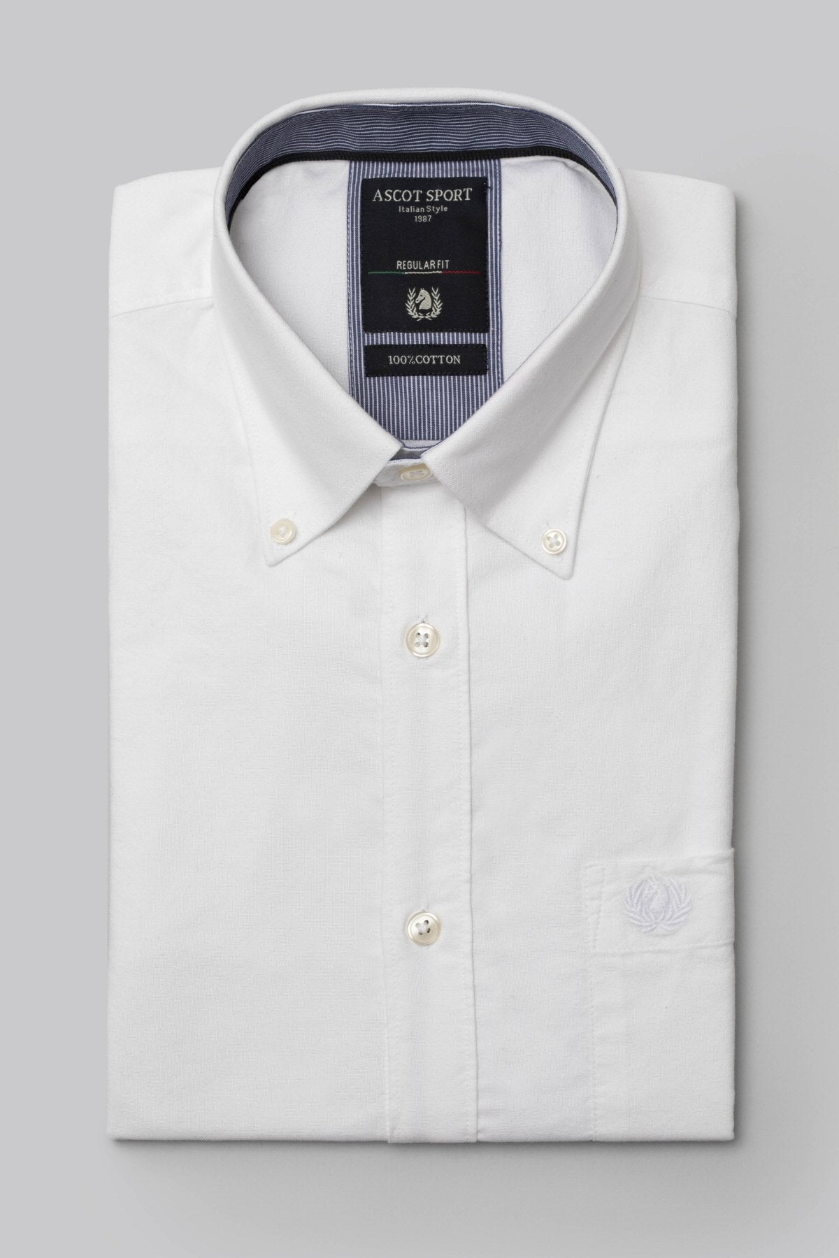 Cotton oxford shirt