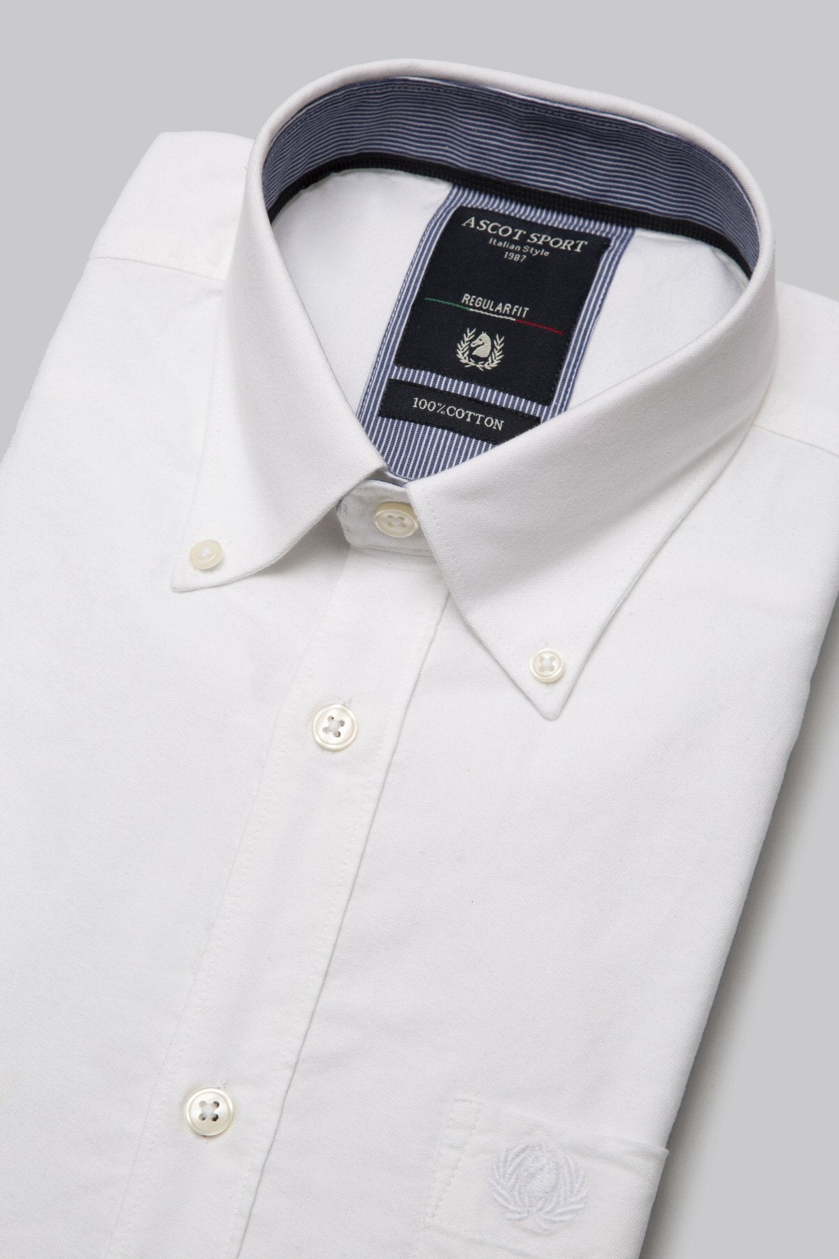 Cotton oxford shirt