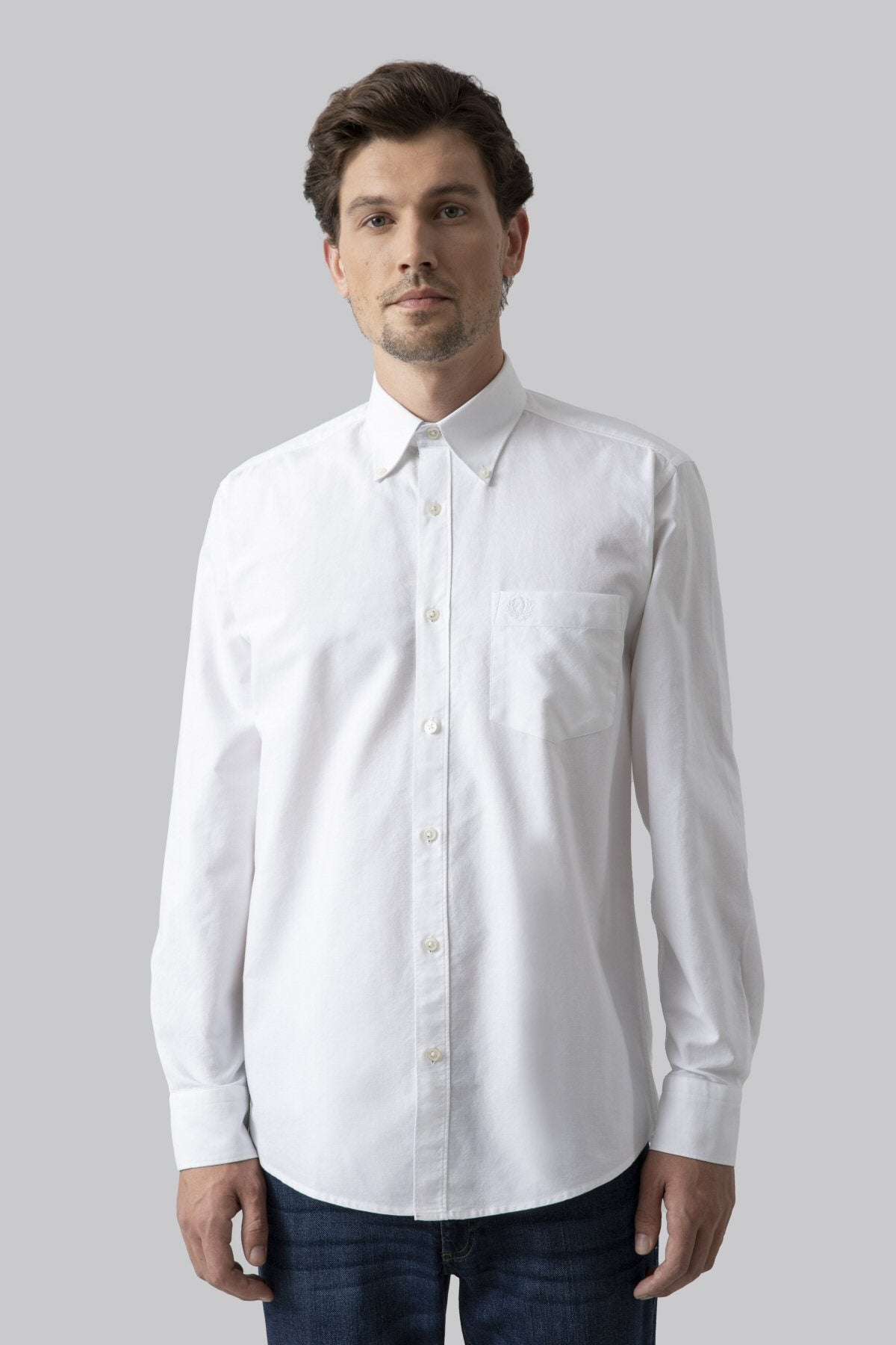 Cotton oxford shirt