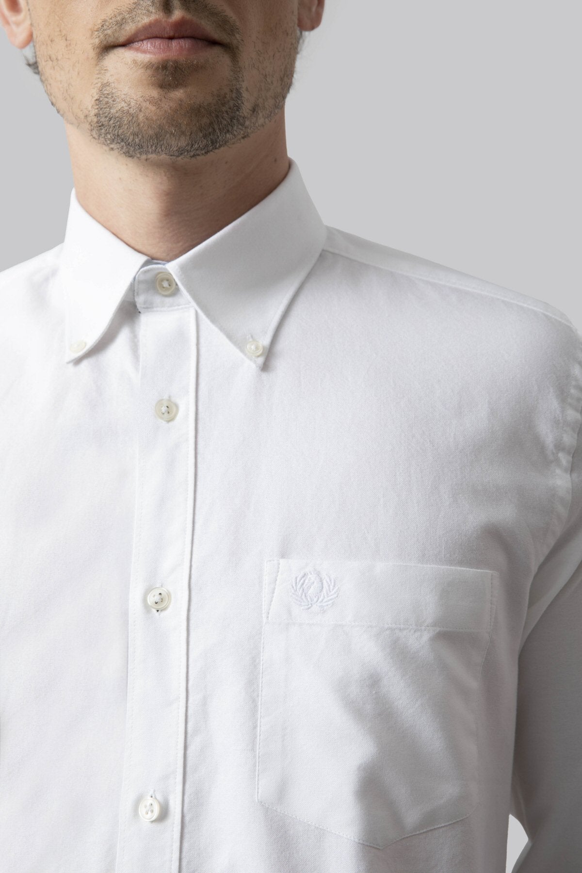 Cotton oxford shirt