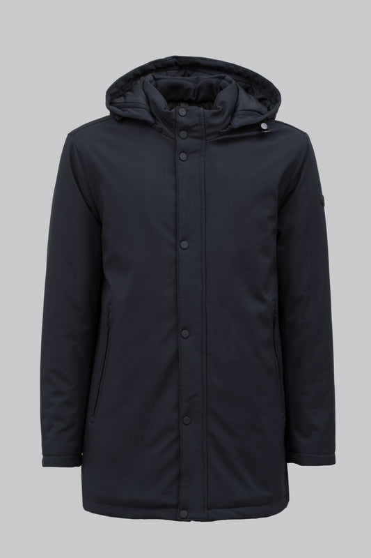 Technical fabric parka