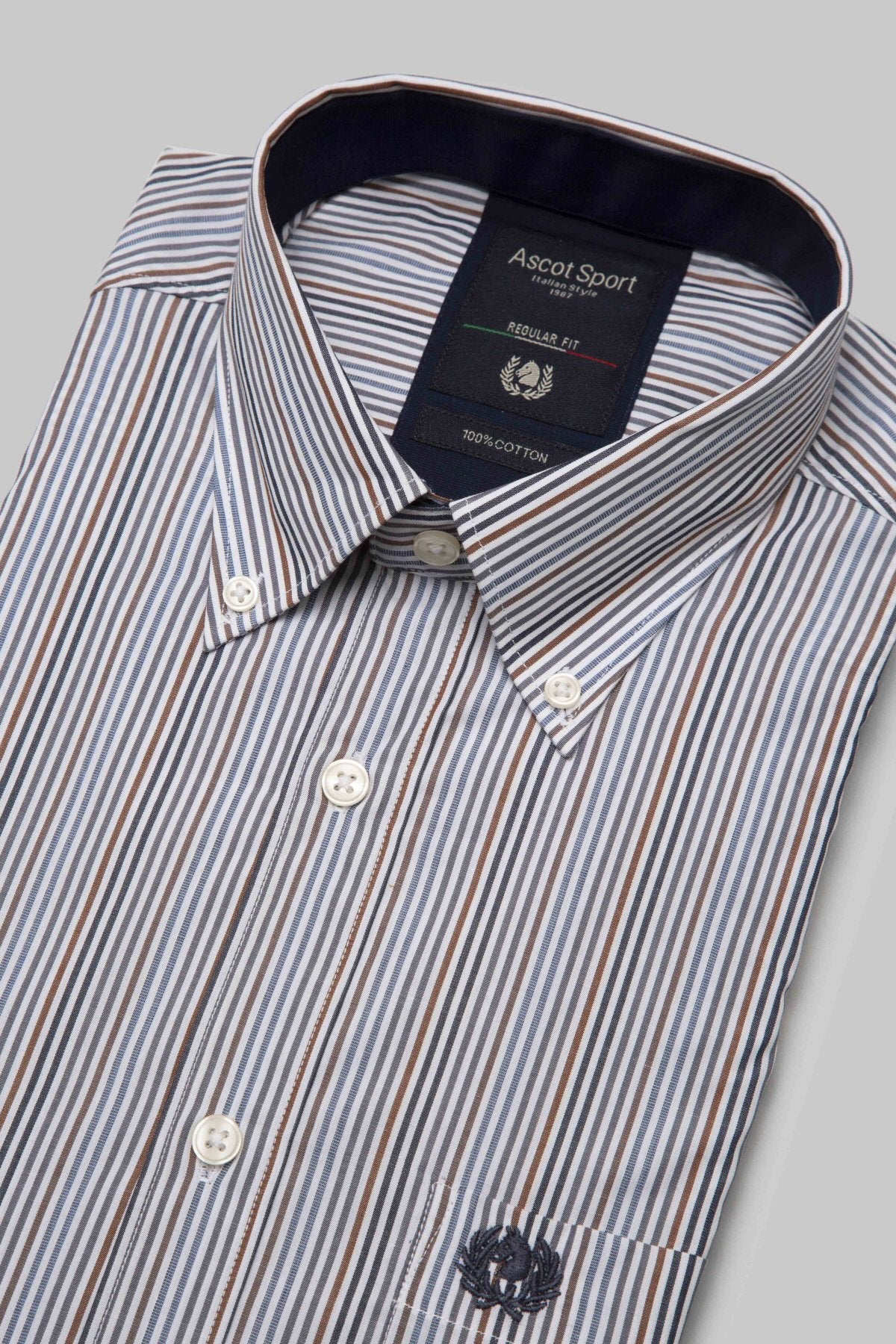 Cotton poplin shirt