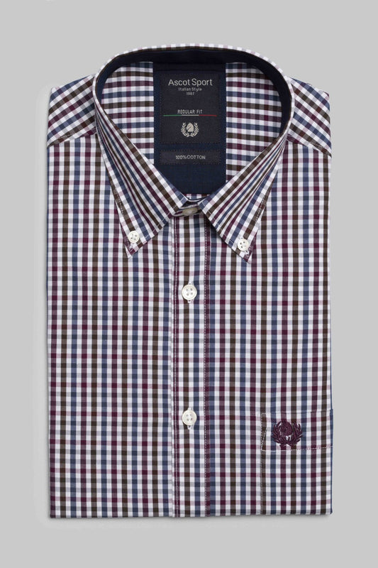 Cotton poplin shirt