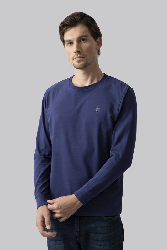 Long sleeve T-shirt in warm cotton