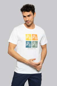T-shirt grafica 100% cotone