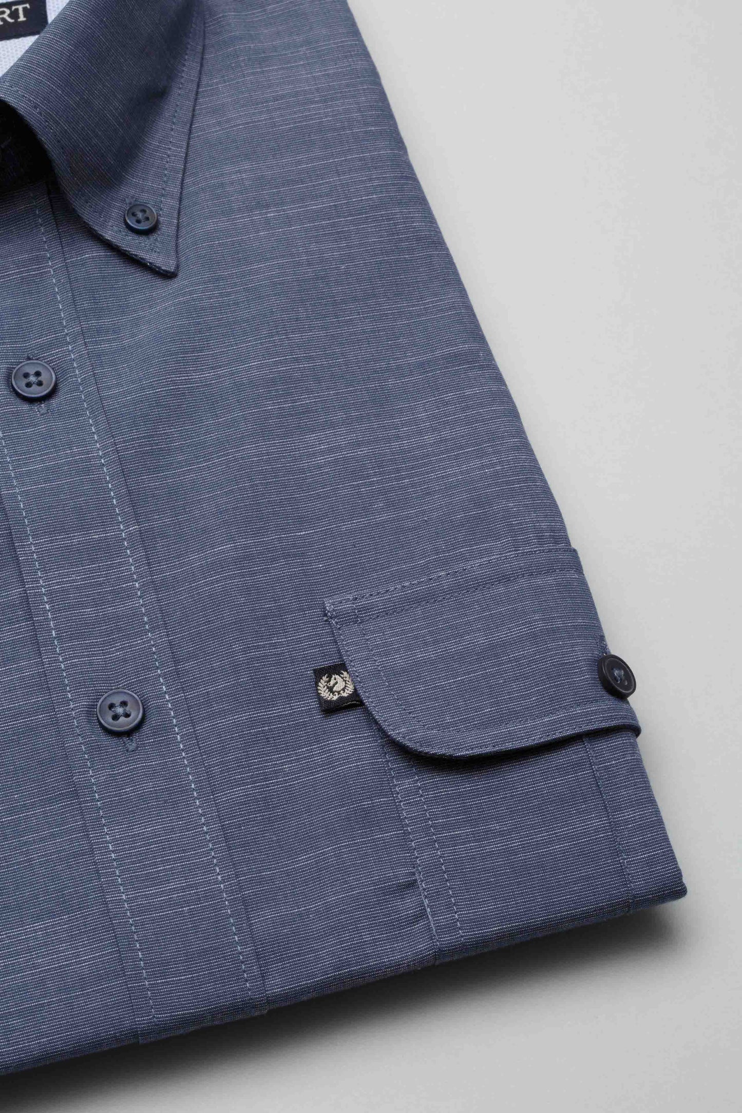 Pure cotton blue shirt