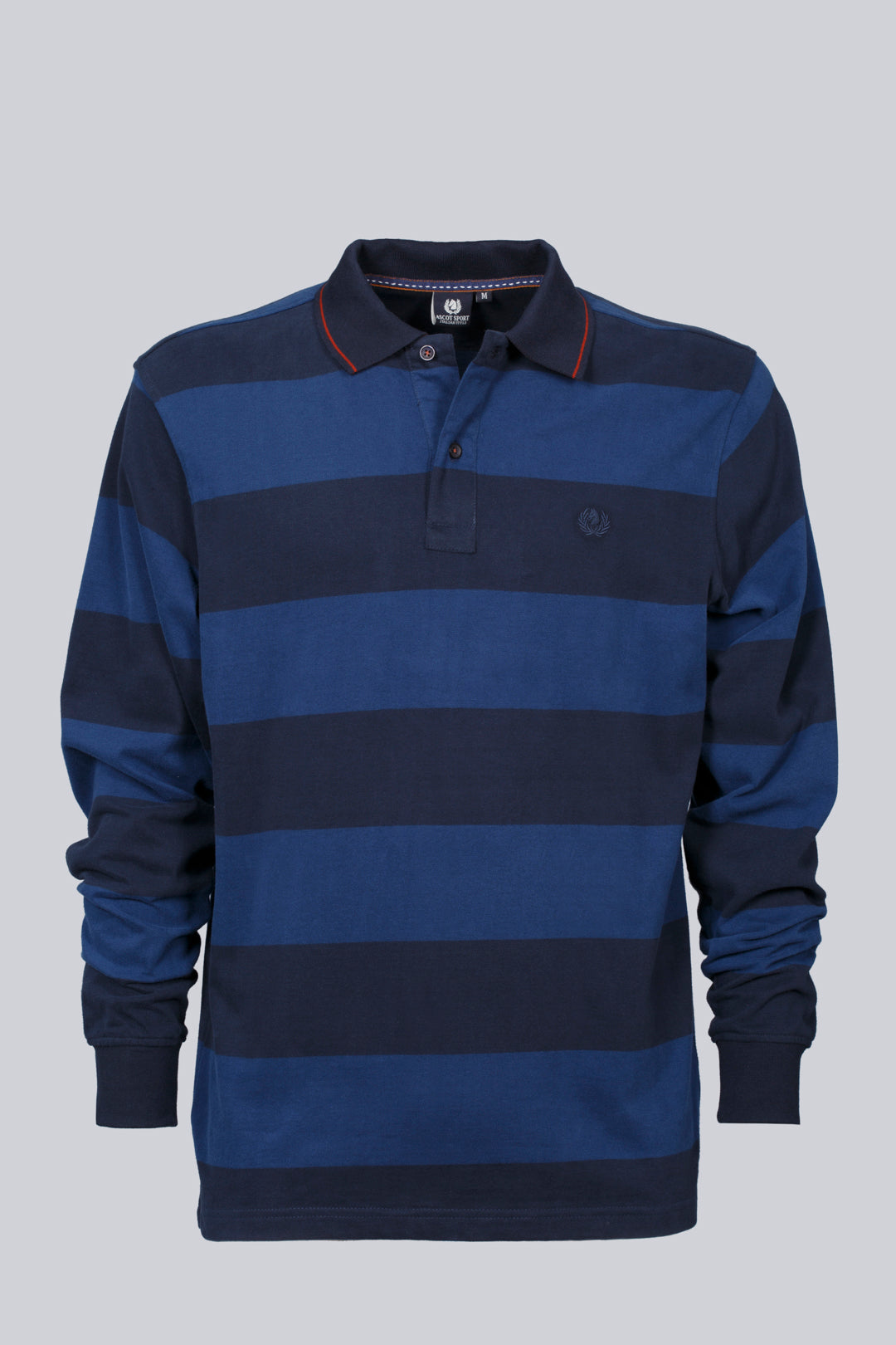 Striped polo shirt