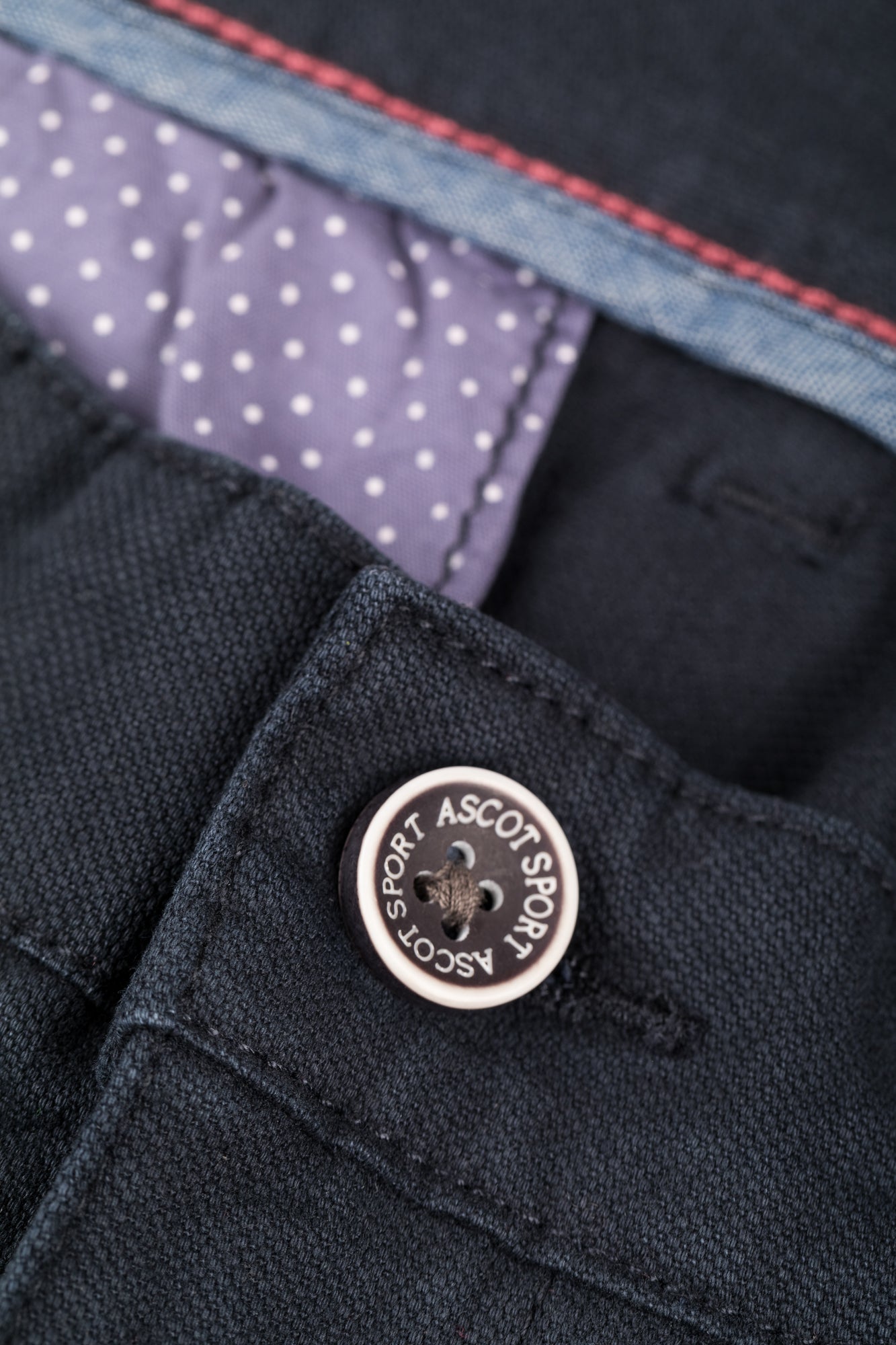 Blue trousers