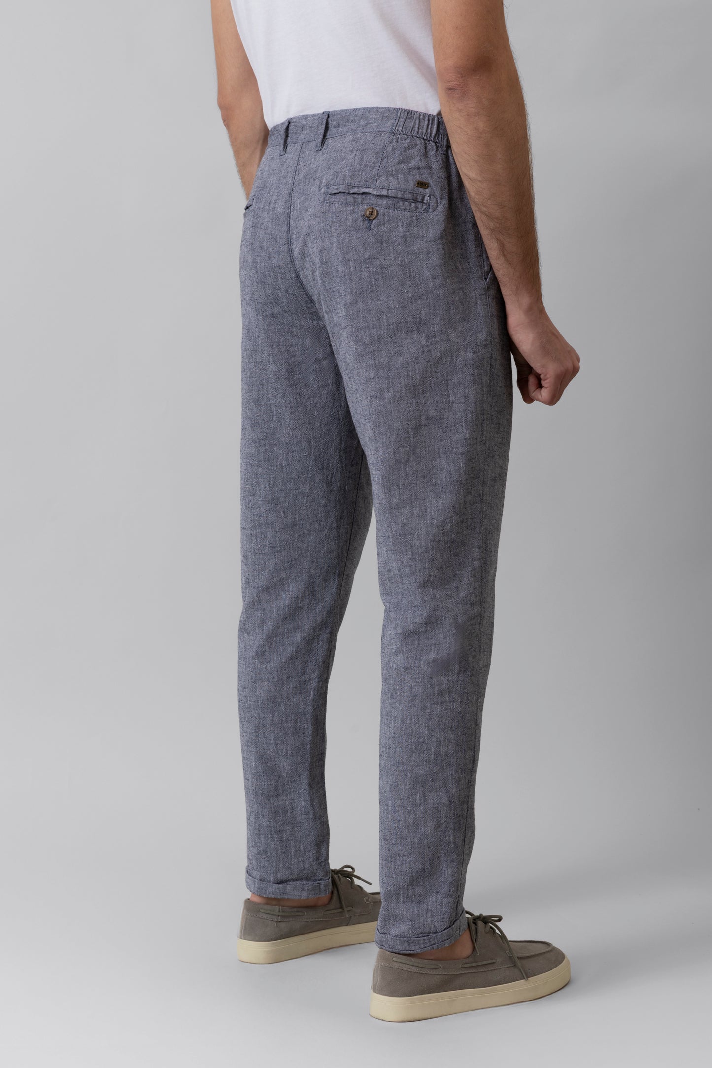 Pantalaccio in misto lino cotone