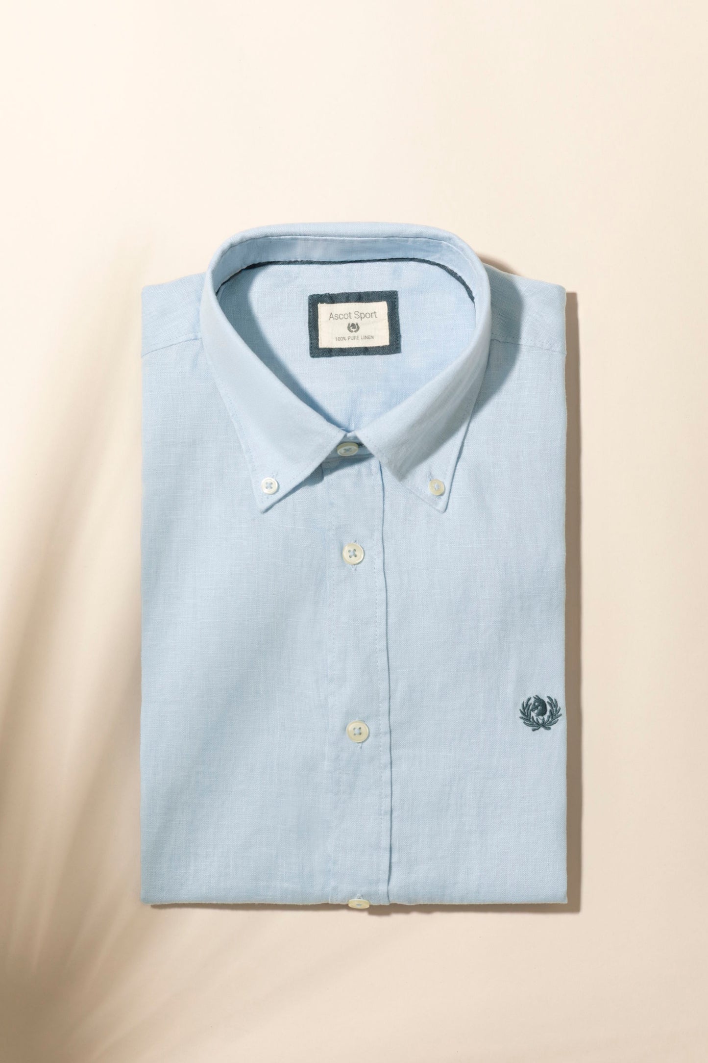 Camicia Button Down in 100% puro lino