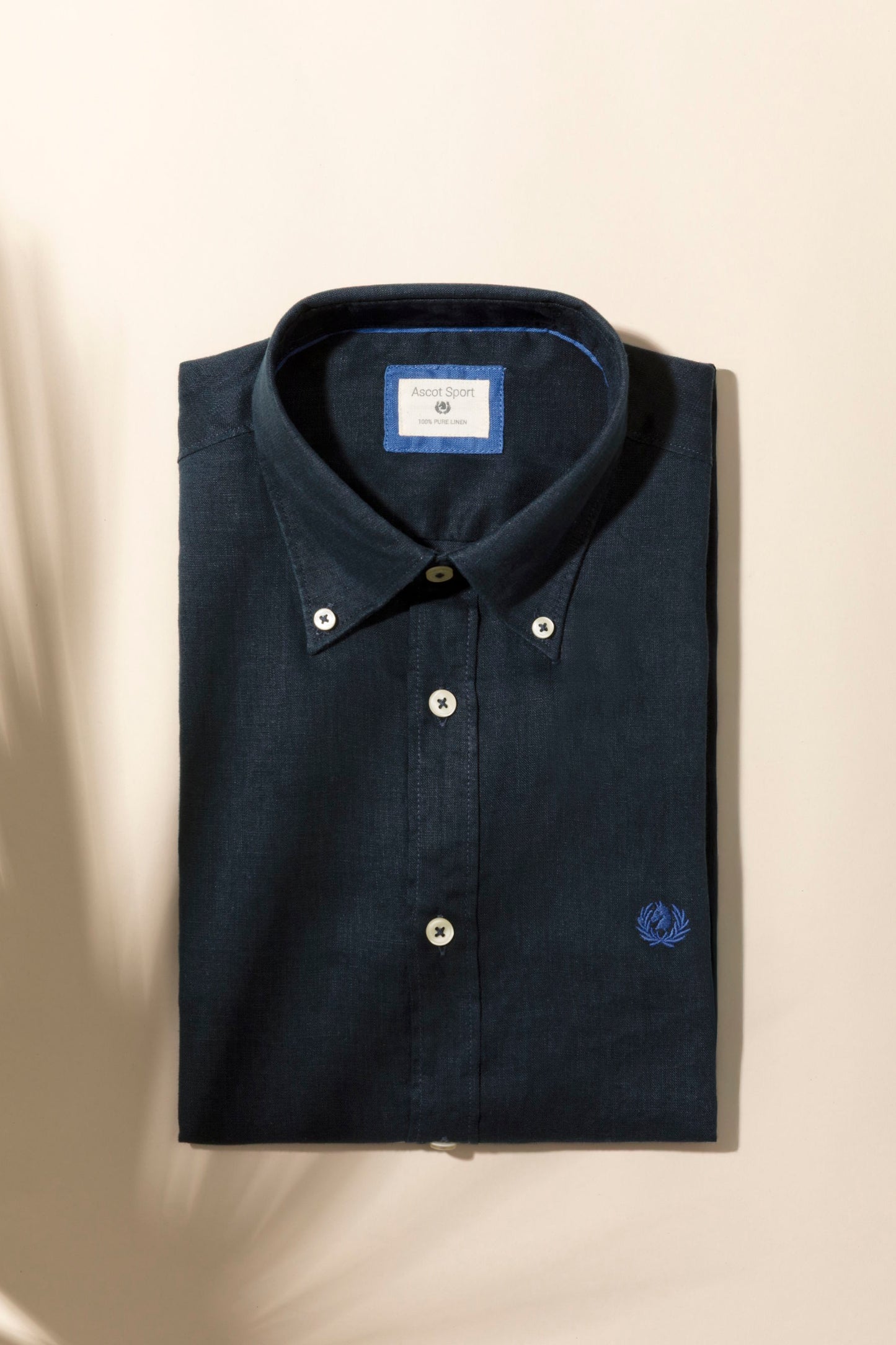 Camicia Button Down in 100% puro lino