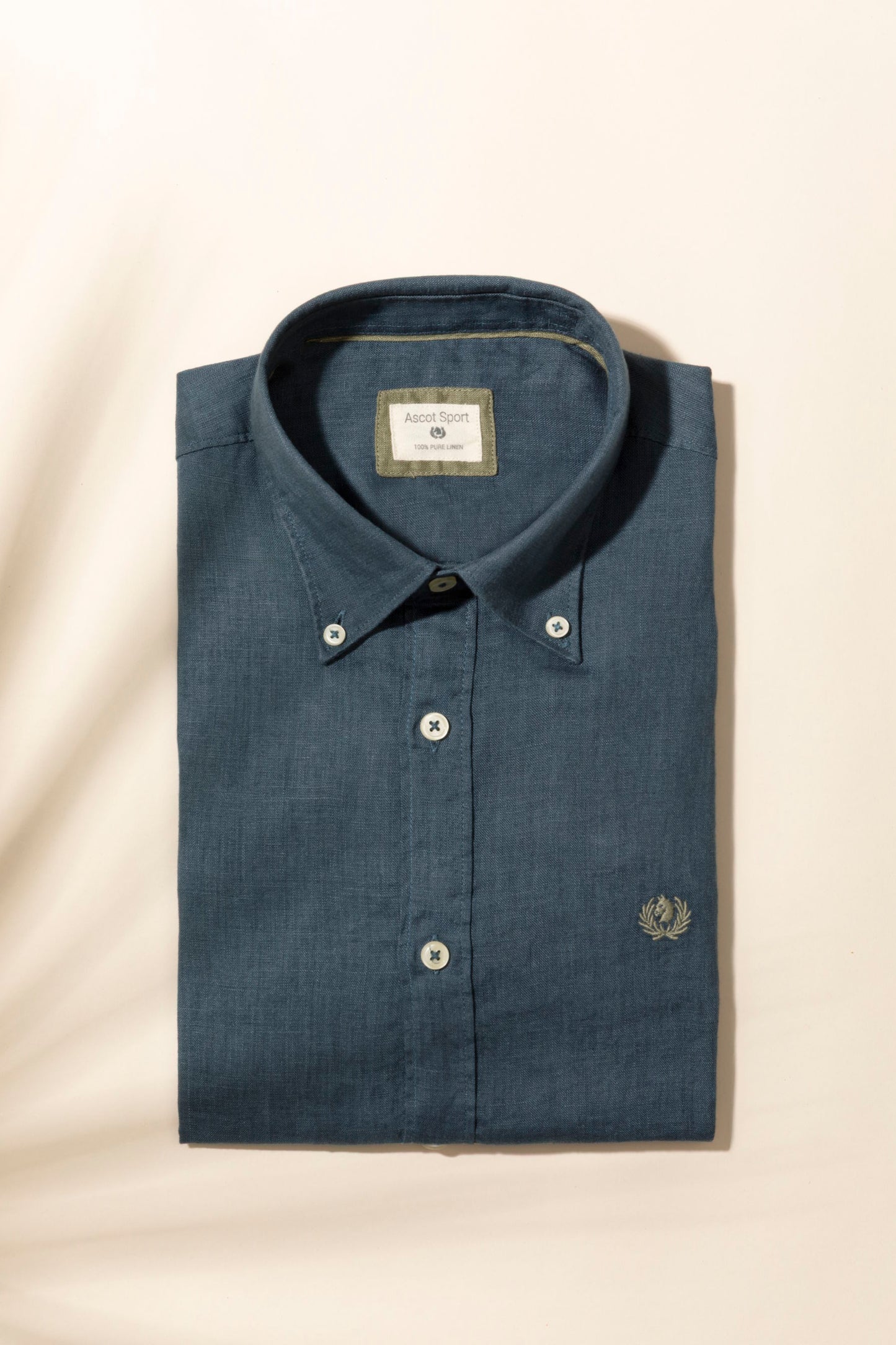 Camicia Button Down in 100% puro lino