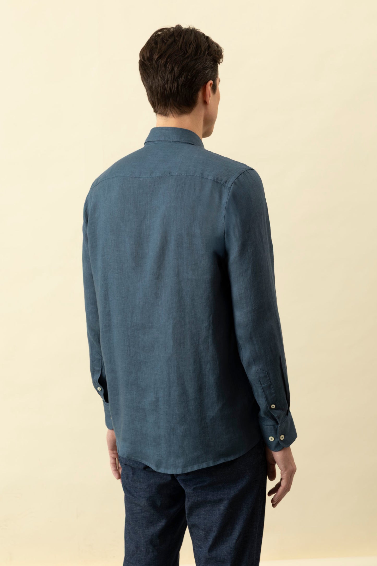 Camicia Button Down in 100% puro lino