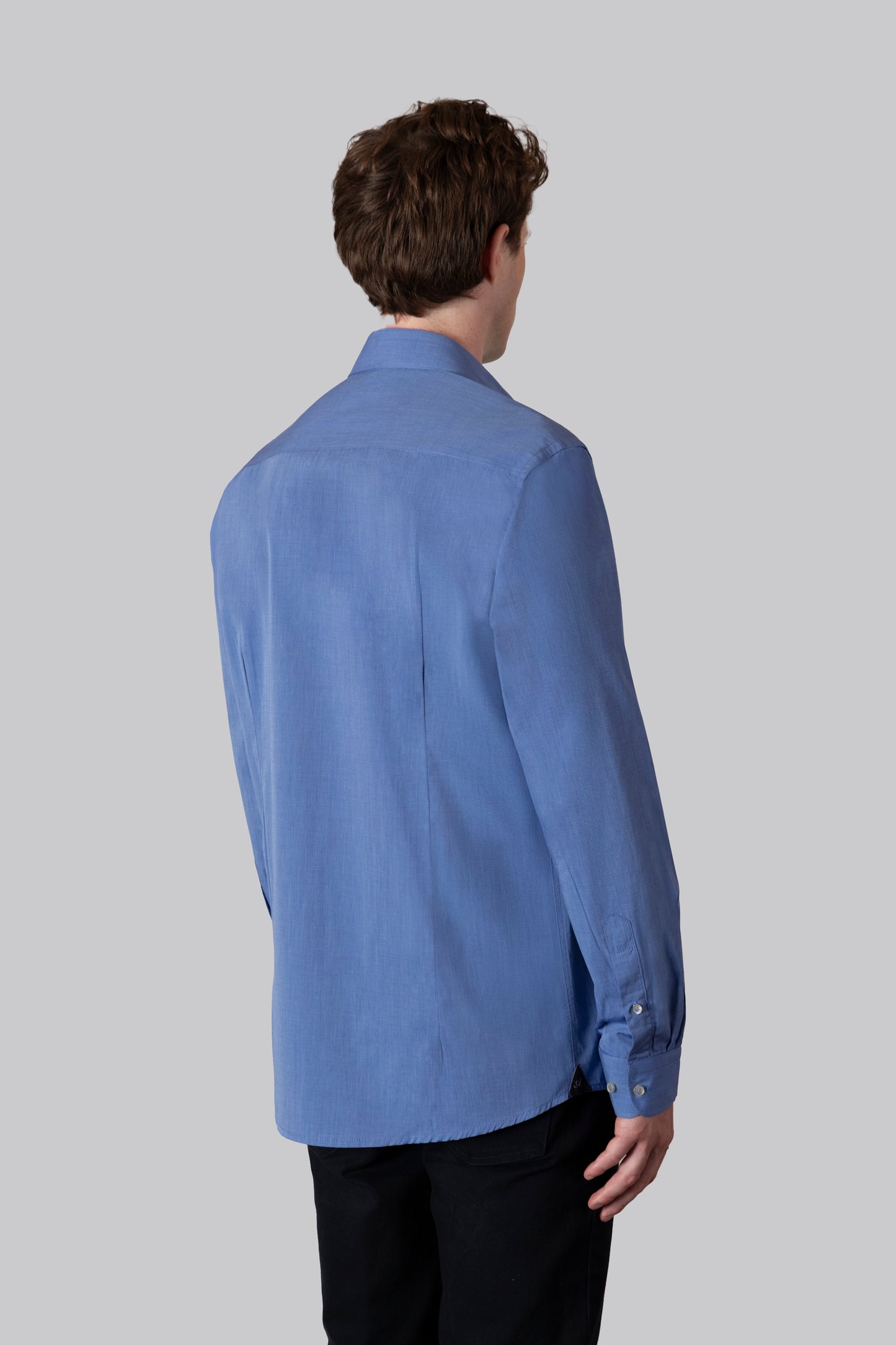 Camicia collo classico in 100% cotone Fil à Fil