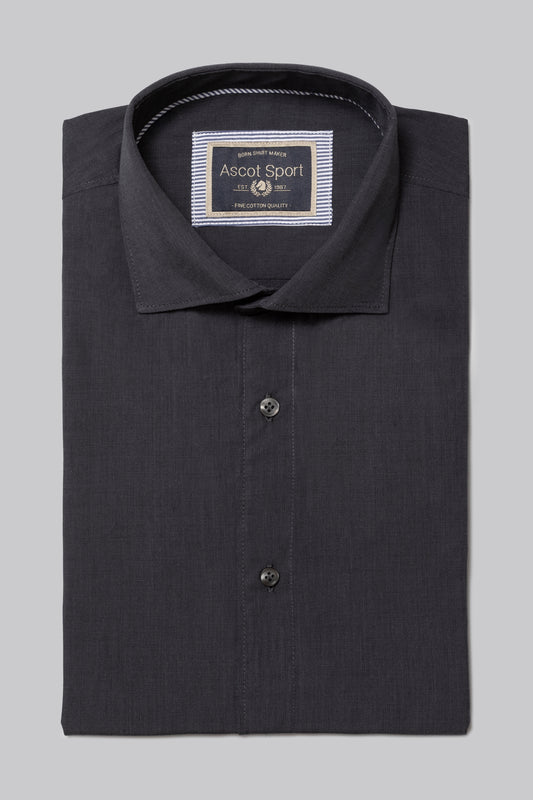 Camicia collo classico in 100% cotone Fil à Fil