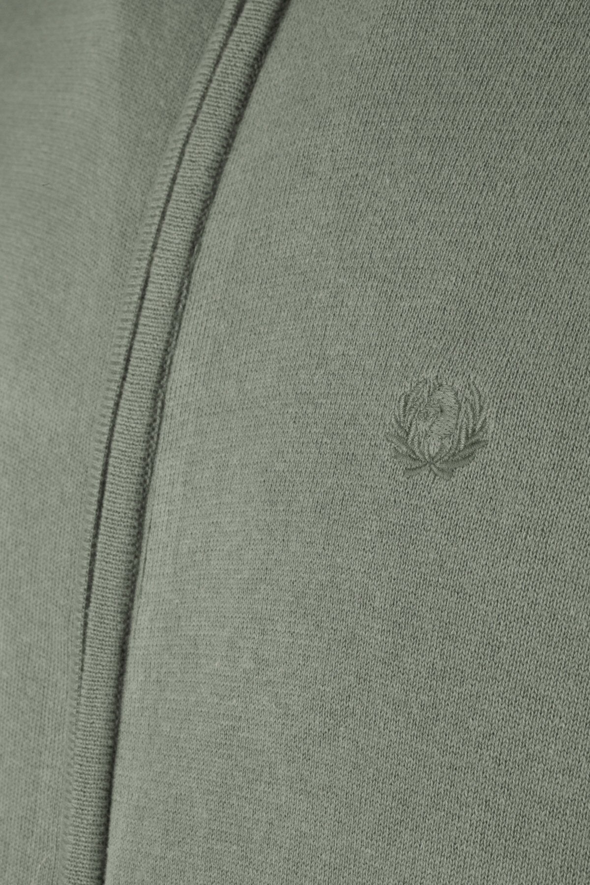 Cardigan zip in knit