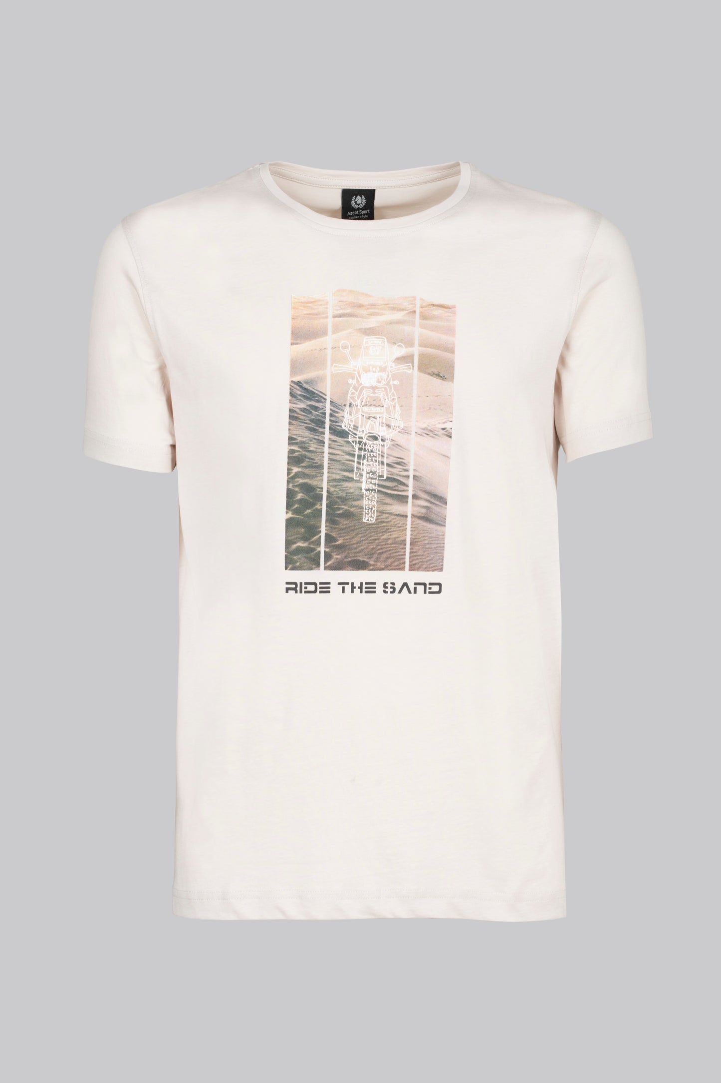 T-shirt con grafica fotografica