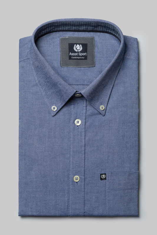 Camicia button down in oxford di cotone