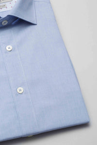 Camicia blue a maniche lunghe
