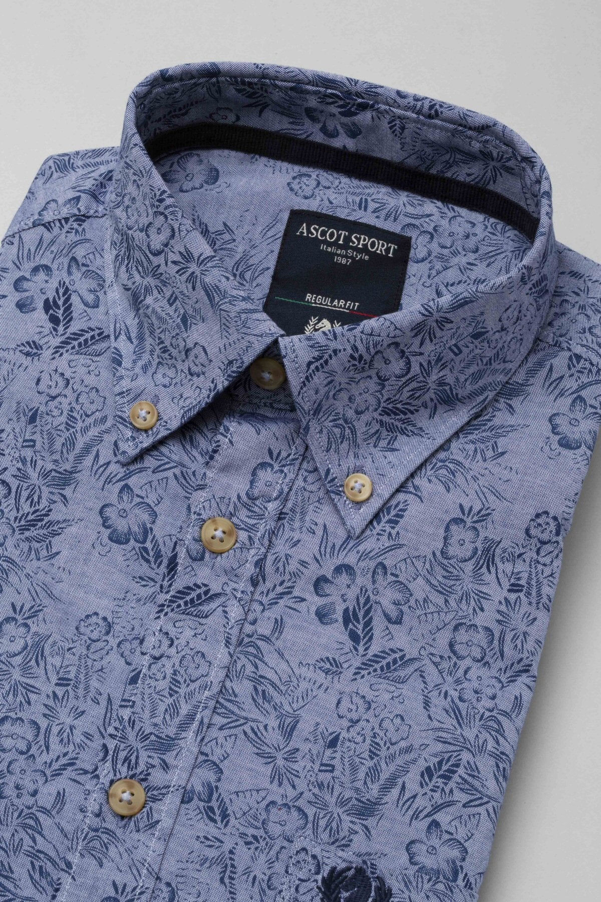 Printed cotton shirt