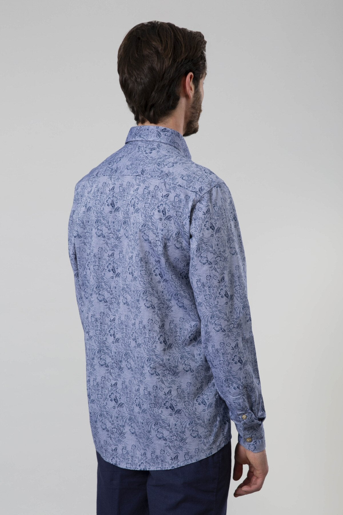 Printed cotton shirt