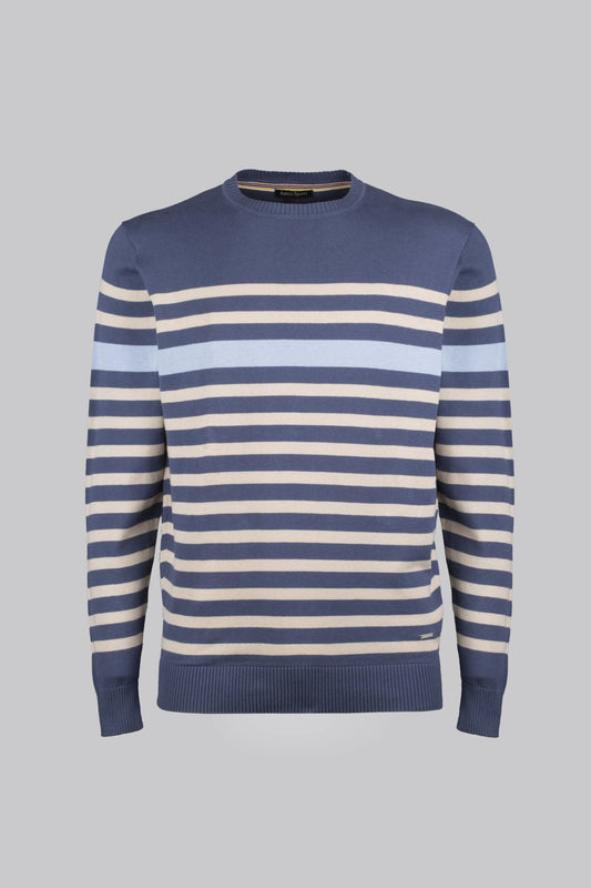 Maglia rigata 100% cotone