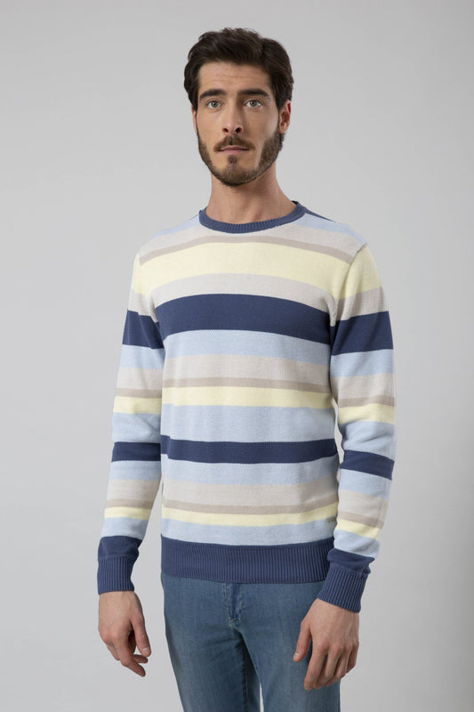 Maglia rigata 100% cotone