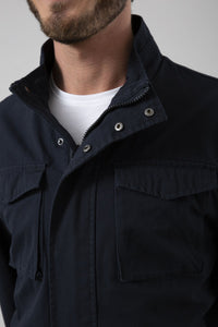 Field jacket in cotone