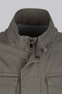 Field jacket in cotone
