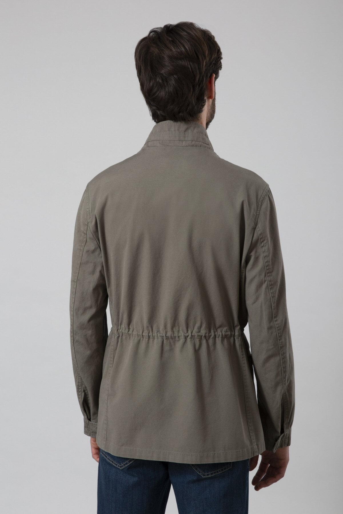 Field jacket in cotone
