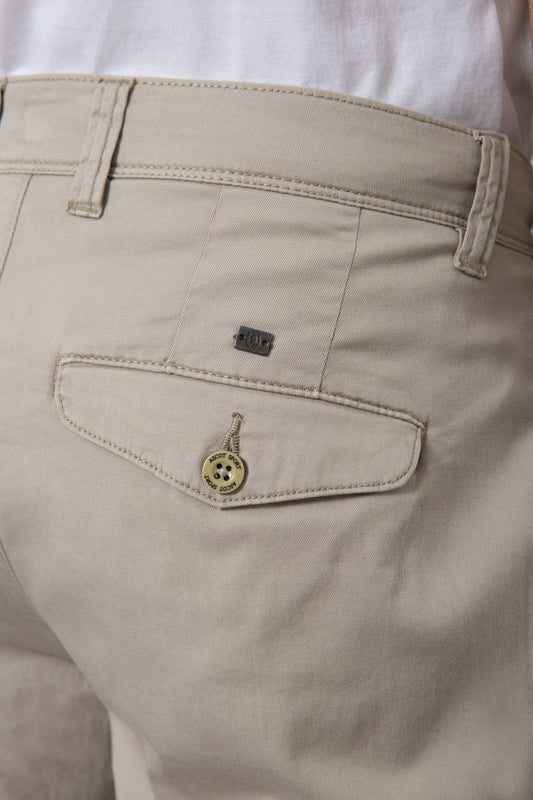 Gabardine Bermuda shorts