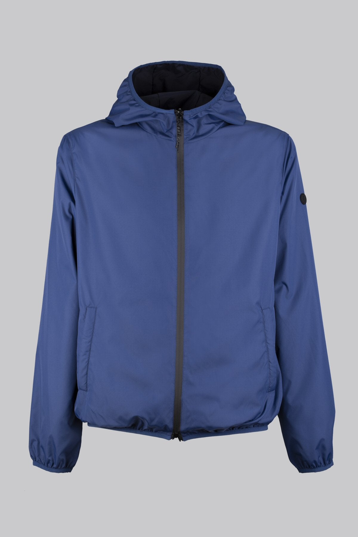 Giubbino reversibile con cappuccio
