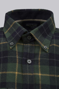 Camicia in flanella pesante di cotone